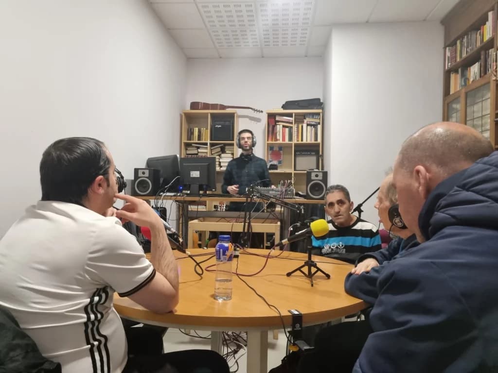 Primeros días de Radio Diversiones en la Fundación Ámbitos